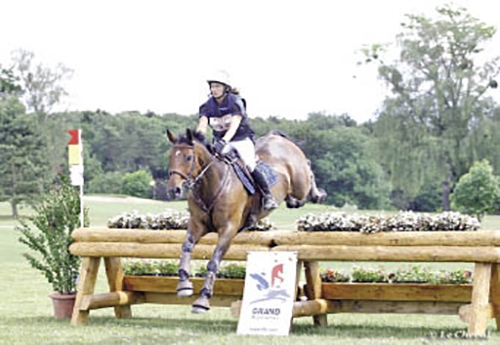 Alexandra Pierquin et Allegro B à Vittel en 2011 (Archives ER)