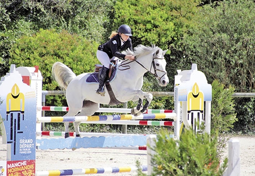 Claire Audou deuxième de l’As Poney 1 GP