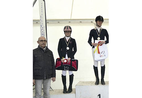 Podium dressage