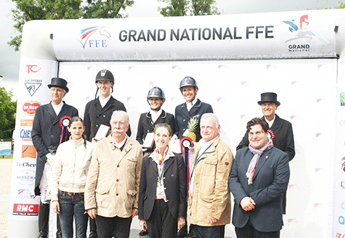 Podium Rosières aux Salines