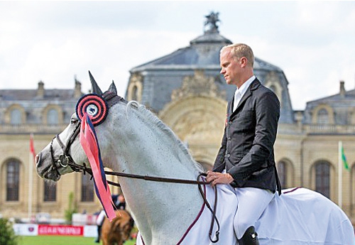 Jérôme Guery et Papillon Z vainqeurs à Chantilly