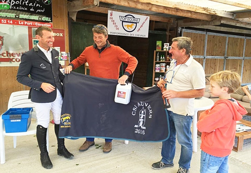 Cadeau Top Equine pour Koen Vereecke/Fétard de la Pomme