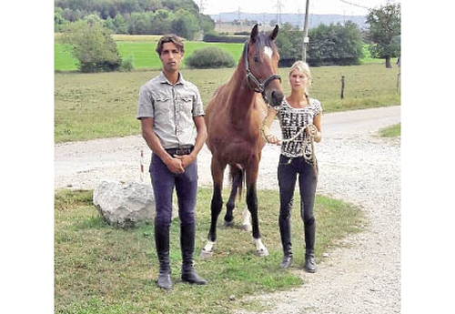 Zoubeidi Defert et Suzanne Bercot