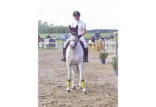 Sophie Fitterer et Cinderrella, ici à Seebach (Archives LC)