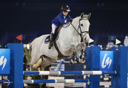 Eden Leprévost Blin Lebreton et Simonetta du Haut (© Sportfot)