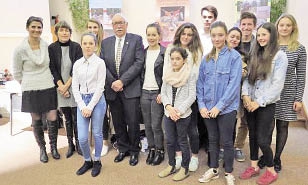 Jacques Robin a récompensé les jeunes talents