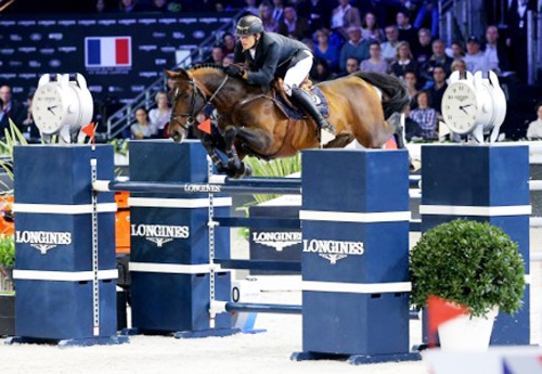 Grégory Wathelet, vainqueur du Longines Grand Prix de Paris 2016