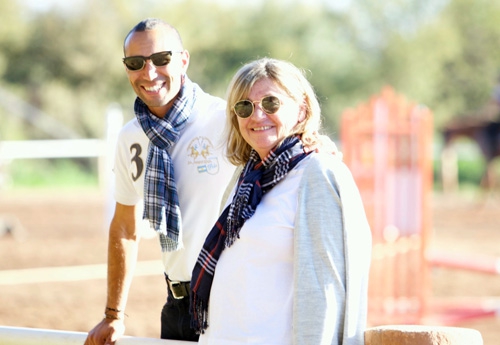 Aziz et Françoise, deux des trois associés de La Vien en Rose