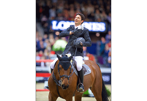 Steve Guerdat/Corbinian, vainqueurs 2016 (Ph:FEI/ArndBronkhorstLivepic)