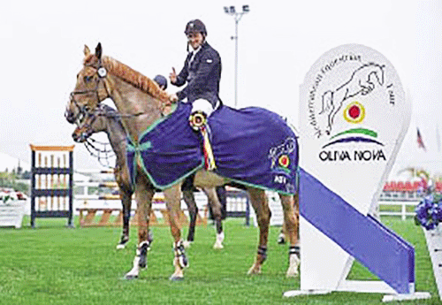 Nicolas Deseuzes, ici à Oliva en 2016 avec Quilane de Lezeaux (© Sporfot)