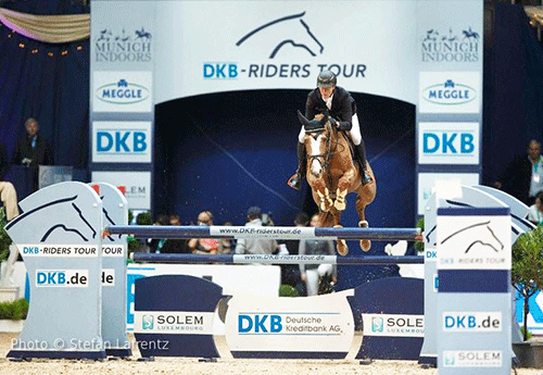 Mic Mac du Tillard gagne le Grand Prix de Munich 3*** avec David Will en 2015 (Photo Stefan Lafrentz)