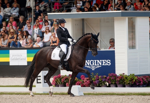 Don Martillo et Ann-Christin Wienkamp (GER), les champions des cinq ans Hippofoto.be (Dirk Caremans)