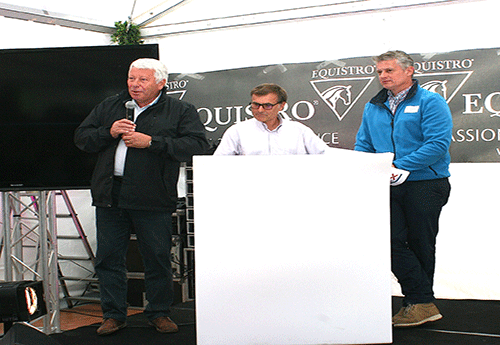 Olivier Boisbault, Eric Grandière et Jean-Claude Heurtaut à la tribune