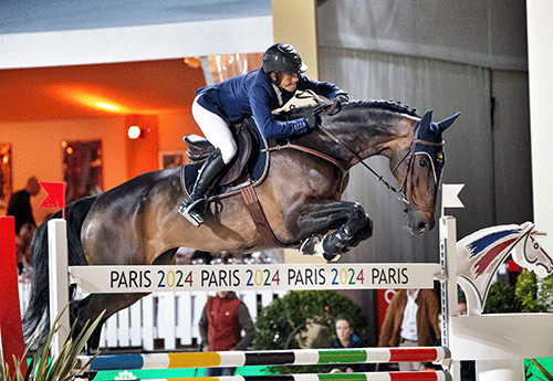 Olivier Robert et Eros, ici à Versailles (photo ER)