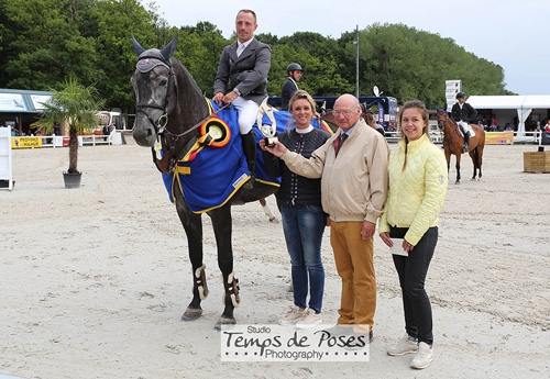 5 ans : Crush Second Life Z (Zangersheide : Chellano Z x VDL Groep No Limit) monté par Thierry Goffinet