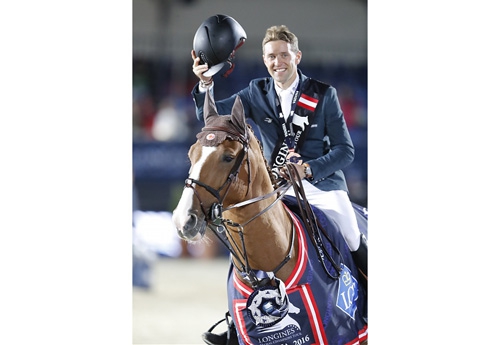 Simon Delestre et Chesall Zimmequest remportent le Grand Prix dominical (Archives Vienne, LGCT/Stefano Grasso) 