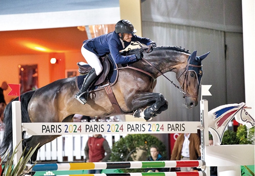 Olivier Robert et Eros, ici à Versailles