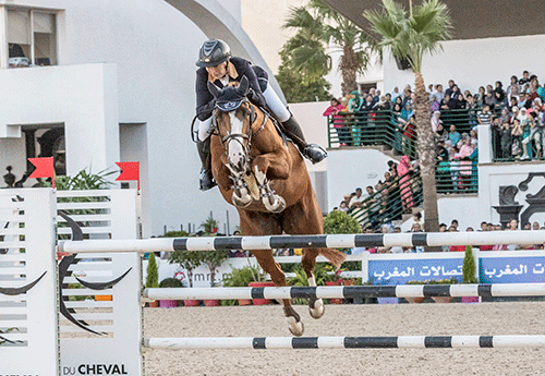 Nadja Peter Steiner et Saura de Fondcombe en plein effort (Photo R&B Presse)