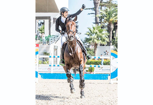 Le Marocain Othmane Taoui et Diva remportent le CSI* (Photo R&B Presse)