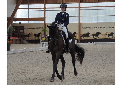 Capucine Noël, championne de France as junior