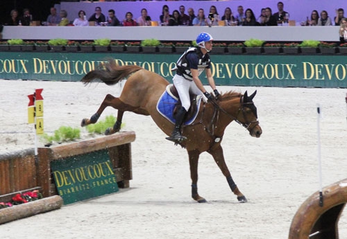Karim Florent Laghouah/Punch de l'Esque gagne le Derby (© Pascale Vacher)