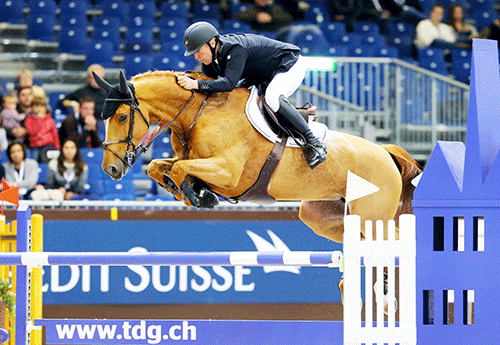 Roger-Yves Bost et Sydney Une Prince, 1ers du Credit Suisse Grand Prix et du Credit Suisse Geneva Classic en 2015 (Scoopdyga.com)