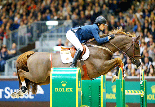 Pedro Veniss, vainqueur du Grand Prix du Rolex Grand Slam avec Quabri de l’Isle (en 2016 (Scoopdyga.com)