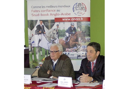 Yvon Chauvin, président de la SHF et Alain James, président de l’Anaa