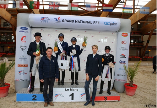 Le podium de la Pro Elite