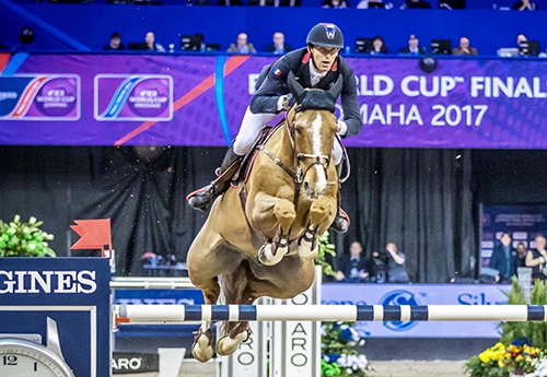 Kevin Staut, 11è avec Rêveur de Hurtebise HDC à la Finale 2017 à Omaha (RBPresse-P. Renauldon)