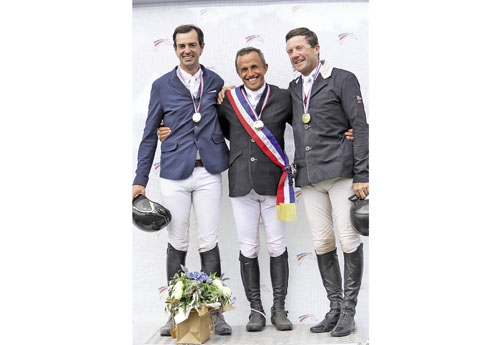 Le podium Pro Elite