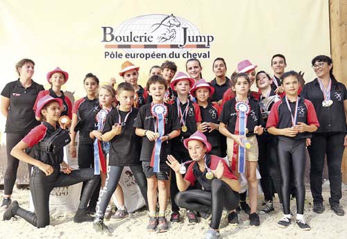 L’équipe Jungle Band finit championne de France avec ses graines de champions âgés de 8 à 14 ans
