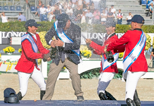 La finale pour les Belges (© FEI/Jim Hollander)