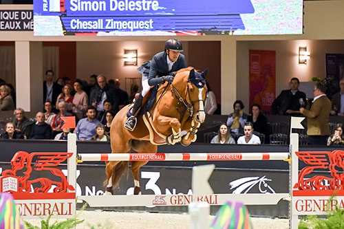 Simon Delestre/Chesall Zimmequest, les meilleurs français (Photos © PJ)