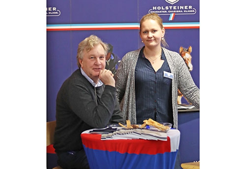 Le sutd-book Holsteiner représenté pour la première fois à St Lô (© ER)