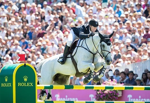 Mclain Ward (USA) et Clinta, vainqueurs du Rolex Grand Prix 2018 (© E. Knoll)