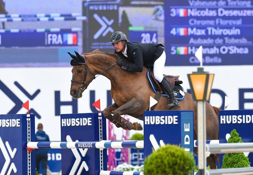 Grégory Cottard et Alameme ((© Hubside Jumping/Marco Villanti)