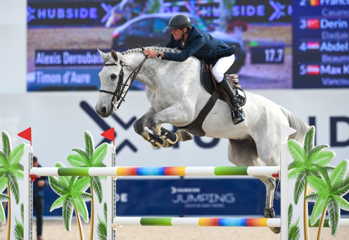 Alexis Deroubaix et Timon d’Aure (© Hubside Jumping/Marco Villanti)