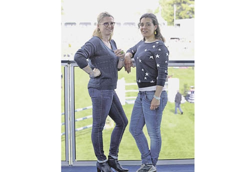 Charlotte (à gauche) et Marion