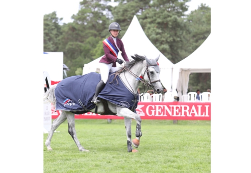 Mélie Gosa championne des cavalières