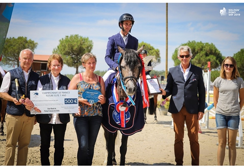Crazy Horse Flayelles, champion des 7 ans (© Sologn'Pony SHF 2019)
