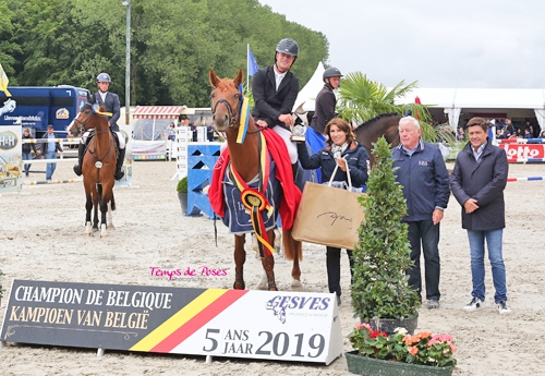 Okky-Blue-S/Pieter Kenis, champions des 5 ans (© Temps de Poses Photography)