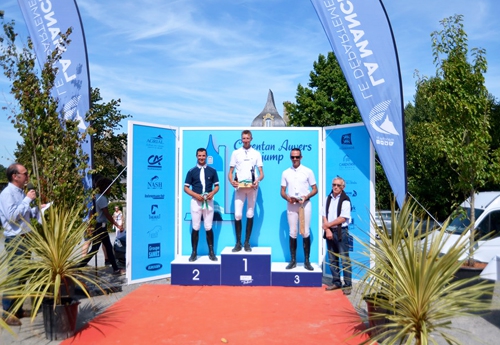 Le podium 135 du samedi (© La Tournée d’Eté-Carentan Auvers Jump)