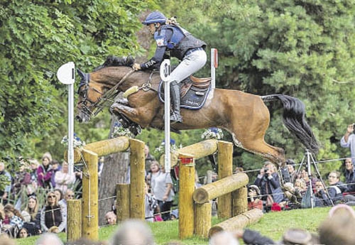 Sébastien Cavaillon/Sarah d’Argouges (© Burghley Horse Trials)
