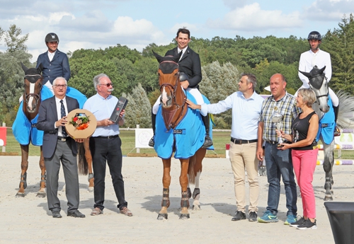 Podium du GP 135