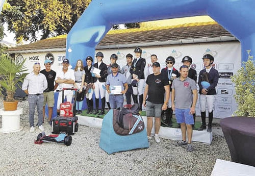 Les gagnants du challenge Amat 1 couverts de cadeaux