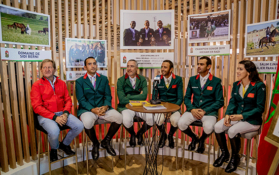 Marcel Delestre et son team marocain