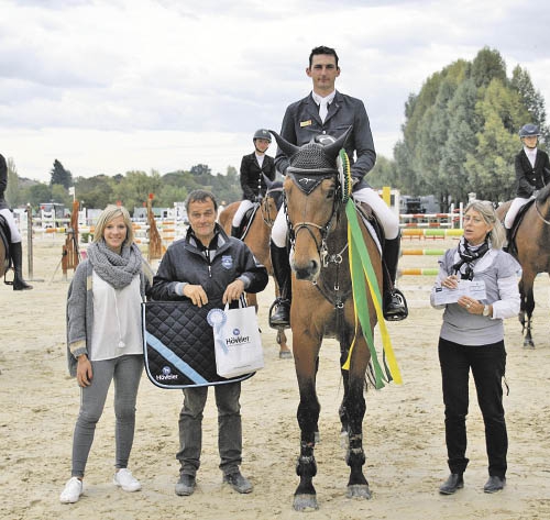 Benoît Cernin aux prix avec Brooklyn de Beaufour