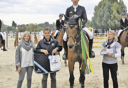 Benoît Cernin aux prix avec Brooklyn de Beaufour