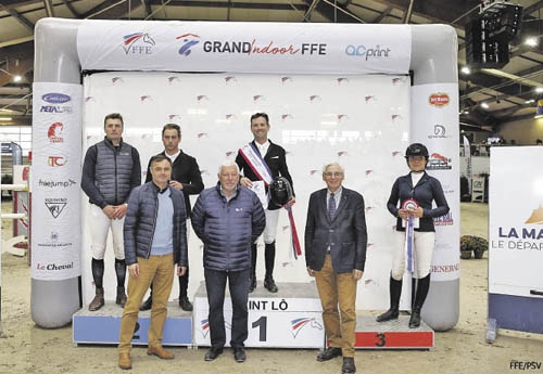 Marc Dilasser gagne devant Thomas Lambert et Alexandra Ledermann
, (© FFE/PSV)